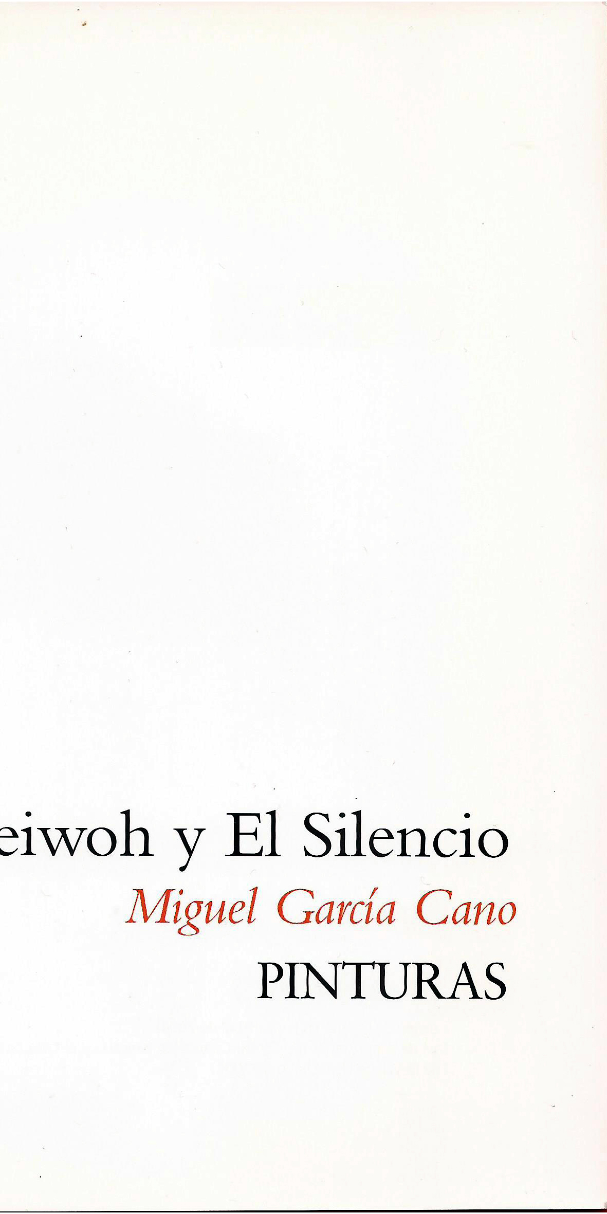 LA CANCIÓN DE PEIWOH Y EL SILENCIO Exposición en la sala Club Diario Levante, Valencia.