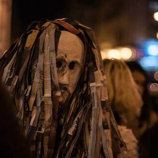 2013-10- Performance “Sexo y locura” para la presentación de la revista CANIBAAL nº 1 en la galería IMPREVISUAL. Valencia.