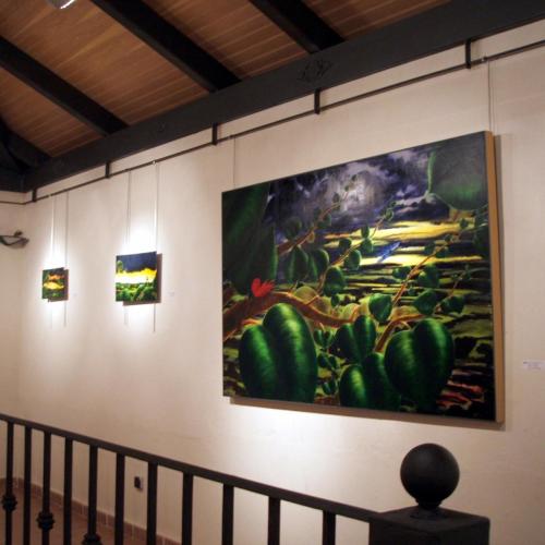 LOS PÁJAROS en la sala de exposiciones Agustín Úbeda.  