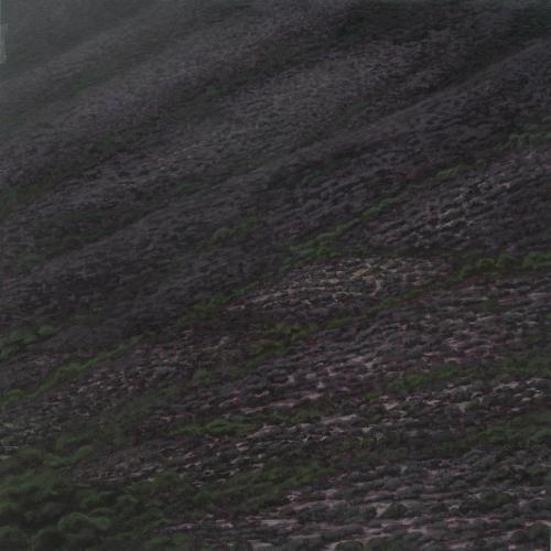 UMBRÍA IX (El silencio), Acrílico - tabla 71 x 71 cm.