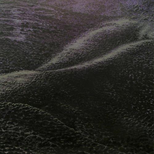 MONTAÑAS DEL SUR XIII (El silencio), Acrílico - tabla 120 x 120 cm 