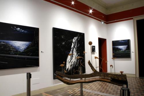 Salas de exposiciones Casa Museo Huerto Ruano, Lorca (Murcia).