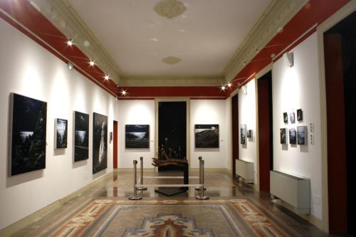 Salas de exposiciones Casa Museo Huerto Ruano, Lorca (Murcia).